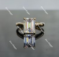 Doveggs solitaire engagement ring semi-mount only(Exclusively to DovEggs stones)