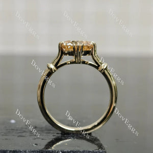 Doveggs solitaire engagement ring semi-mount only(Exclusively to DovEggs Stones)