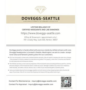 Doveggs bezel half eternity pave engagement ring semi-mount only(Exclusively to DovEggs stones)