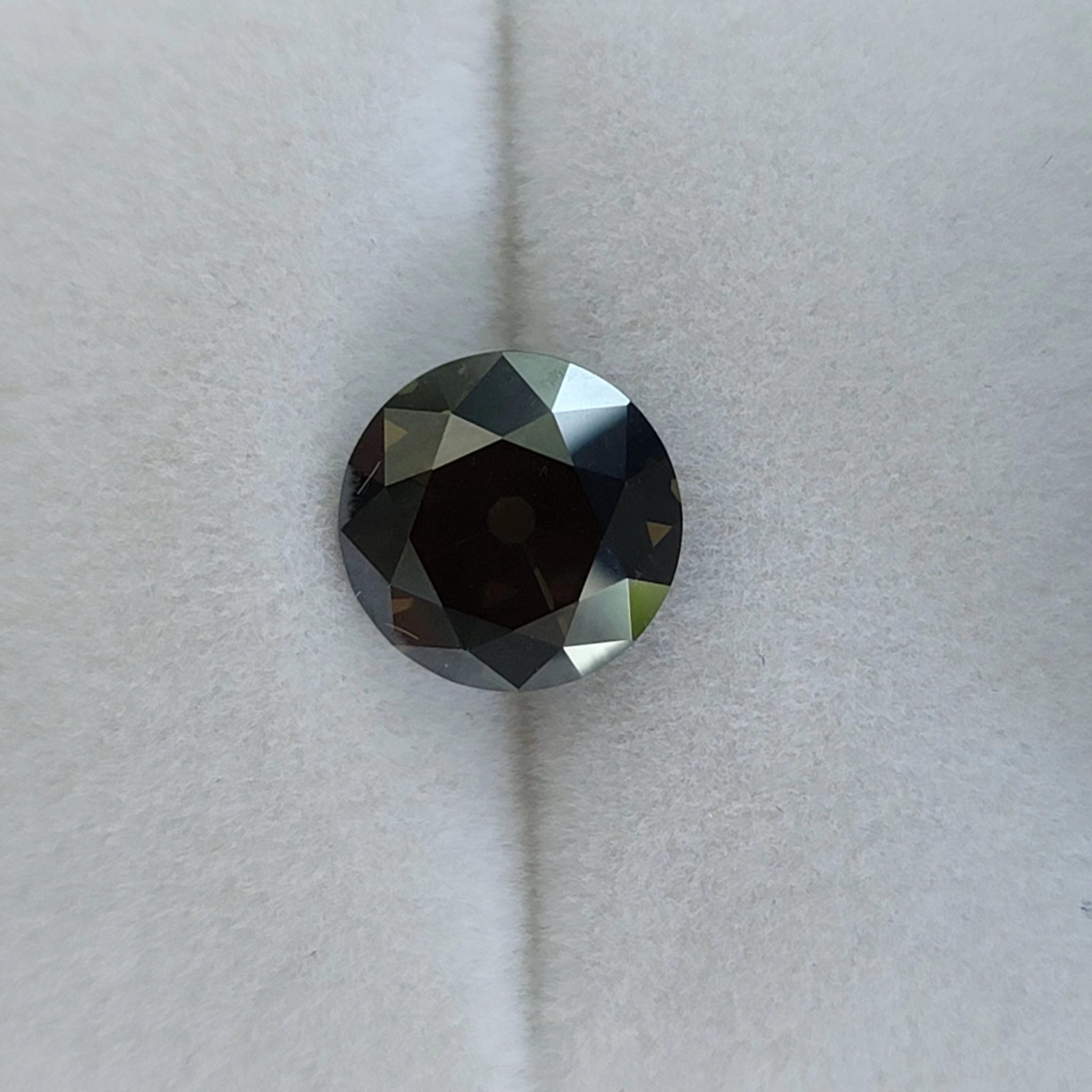 Doveggs accident color Black Green moissanite loose stone