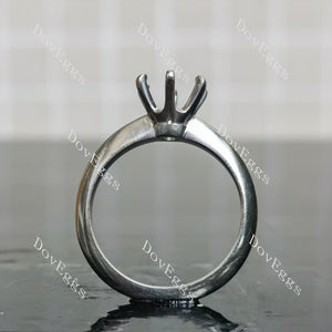 Doveggs classic 6 prongs solitaire style engagement ring semi-mount only(Exclusively to DovEggs Stones)