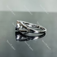 Doveggs solitaire engagement ring semi-mount only(Exclusively to DovEggs Stones)