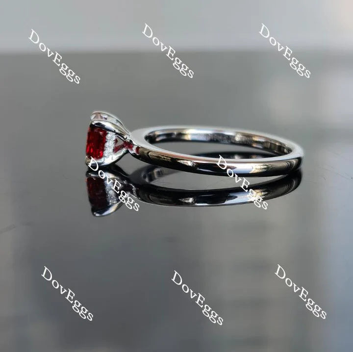 DoveEggs art deco engagement ring semi-mount only(Exclusively to DovEggs Stones)