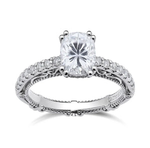 DovEggs Vintage/Antique engagement ring only semi-mount only(Exclusively to DovEggs Stones)