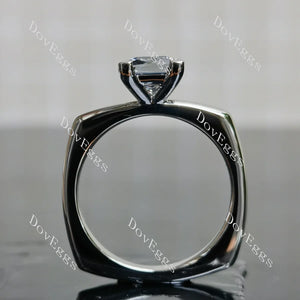 DovEggs solitaire engagement ring semi-mount only(Exclusively to DovEggs Stones)