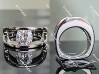 Doveggs solitaire engagement ring semi-mount only(Exclusively to DovEggs stones)