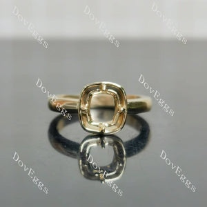 Doveggs solitaire engagement ring only semi-mount only(Exclusively to DovEggs Stones)