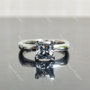 DovEggs solitaire engagement ring semi-mount only(Exclusively to DovEggs Stones)