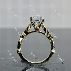 Doveggs pave engagement ring semi-mount only(Exclusively to DovEggs Stones)