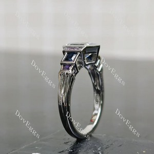 Doveggs channel bezel engagement ring semi-mount only(Exclusively to DovEggs Stones)