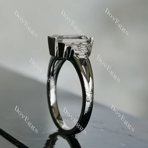 Doveggs side stones engagement ring semi-mount only(Exclusively to DovEggs Stones)