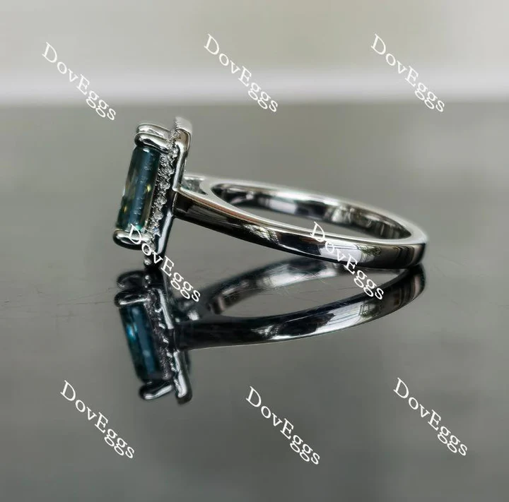 Doveggs halo engagement ring semi-mount only(Exclusively to DovEggs Stones)