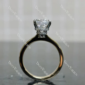 Doveggs pave hidden halo engagement ring semi-mount only(Exclusively to DovEggs Stones)