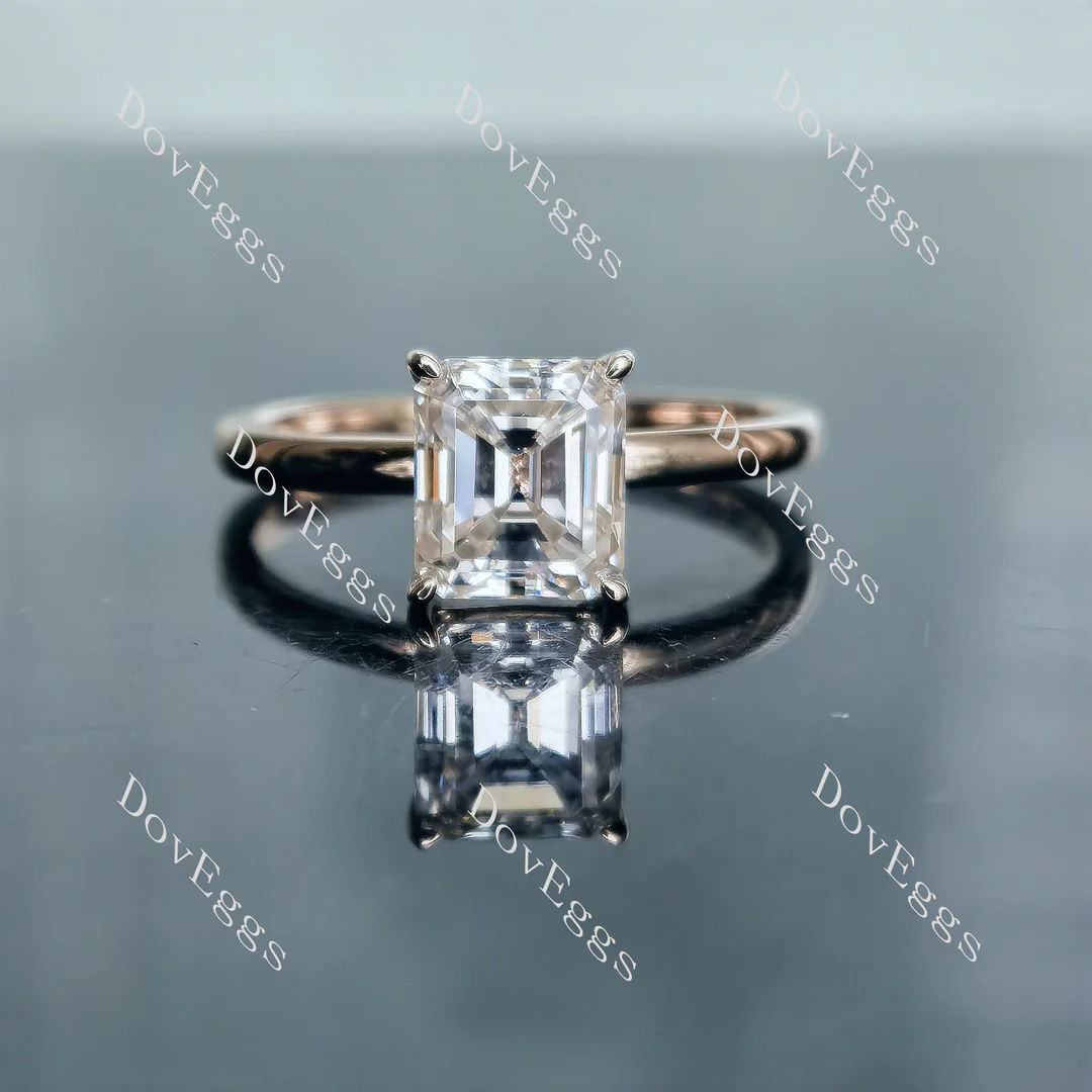 Doveggs prong setting engagement ring only semi-mount only(Exclusively to DovEggs Stones)