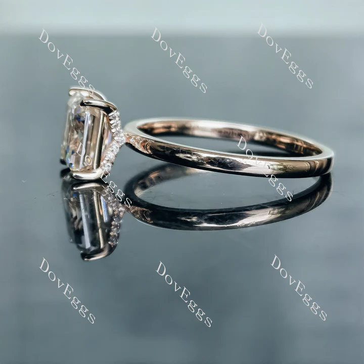 Doveggs prong setting engagement ring only semi-mount only(Exclusively to DovEggs Stones)