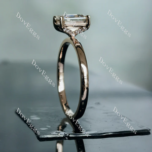 Doveggs prong setting engagement ring only semi-mount only(Exclusively to DovEggs Stones)