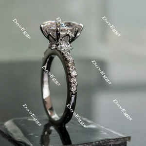 Doveggs art deco vintage engagement ring only semi-mount only(Exclusively to DovEggs Stones)