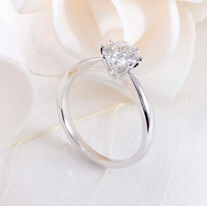 Doveggs solitaire engagement ring semi-mount only(Exclusively to DovEggs Stones)