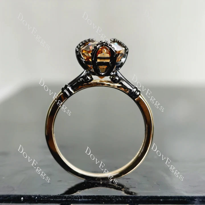 Doveggs solitaire engagement ring semi-mount only(Exclusively to DovEggs Stones)