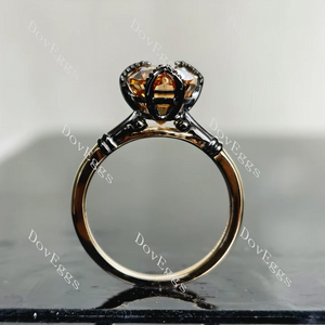 Doveggs solitaire engagement ring semi-mount only(Exclusively to DovEggs Stones)