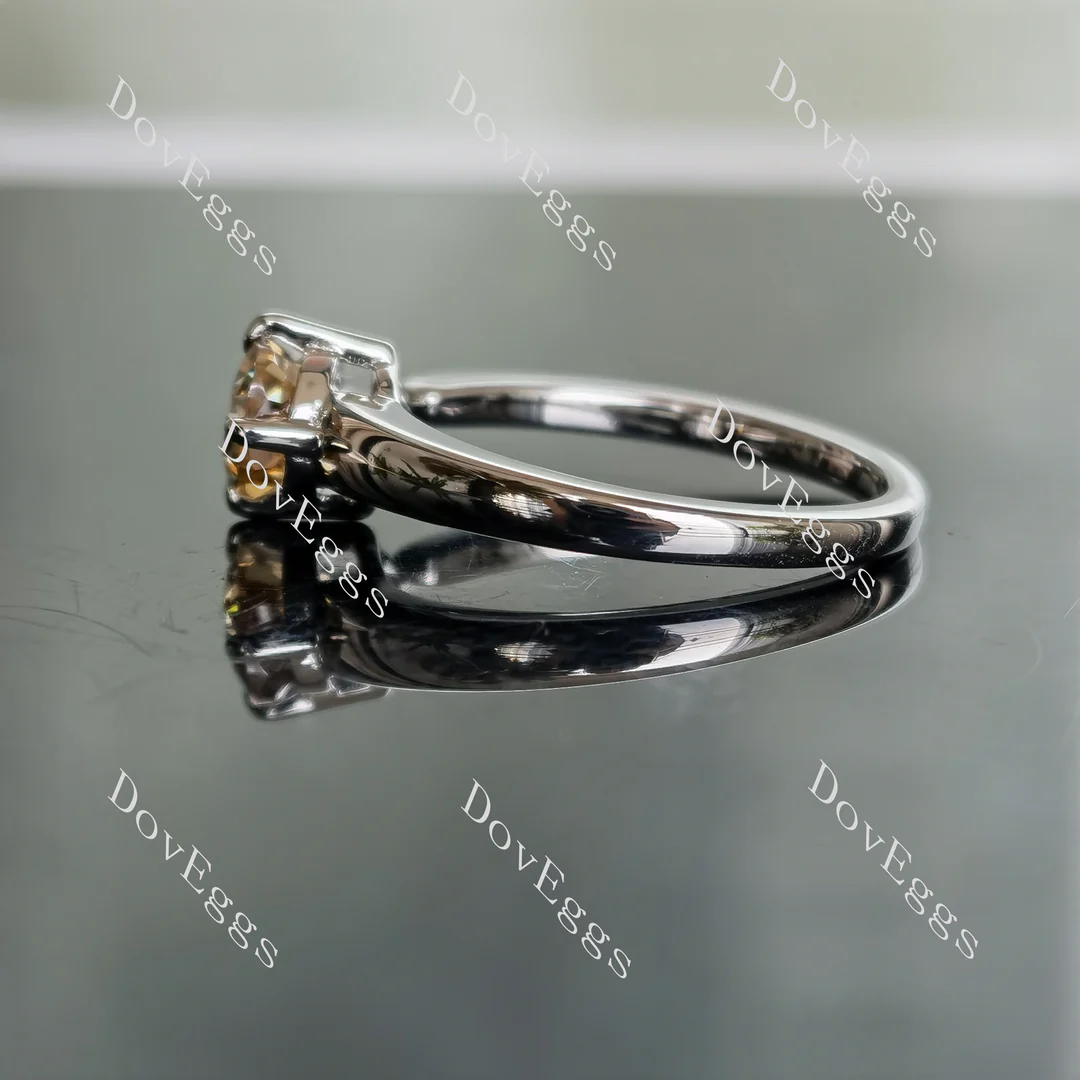 Doveggs solitaire engagement ring semi-mount only(Exclusively to DovEggs Stones)