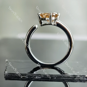 Doveggs solitaire engagement ring semi-mount only(Exclusively to DovEggs Stones)