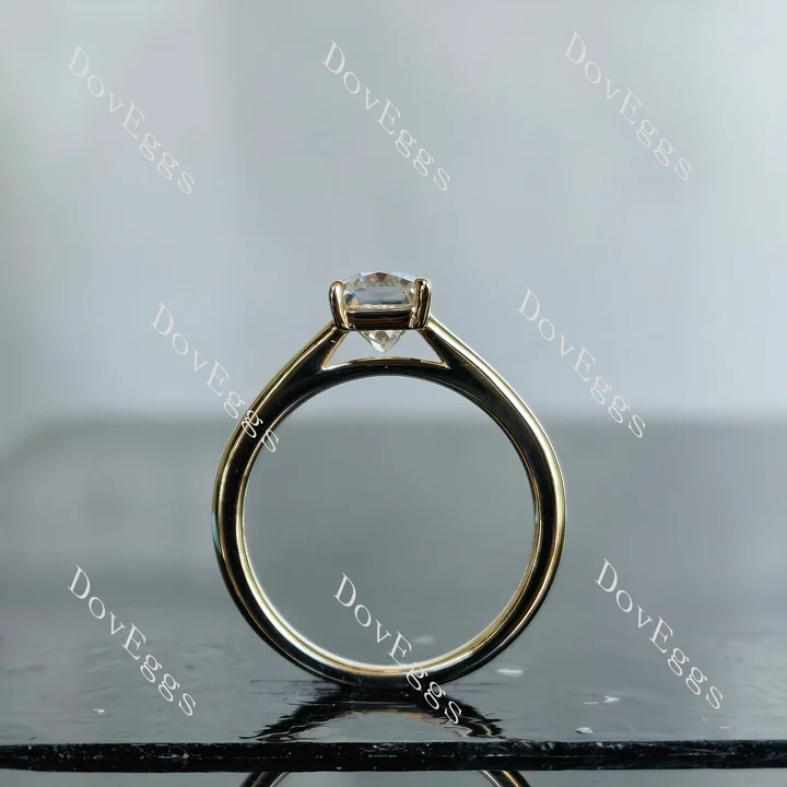 Doveggs solitaire engagement ring semi-mount only(Exclusively to DovEggs Stones)