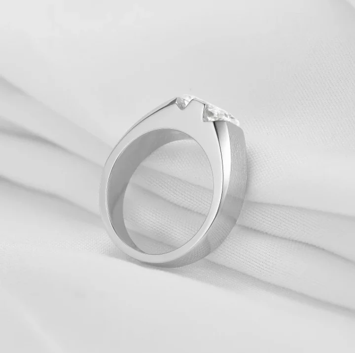 Doveggs solitaire engagement ring semi-mount only(Exclusively to DovEggs Stones)