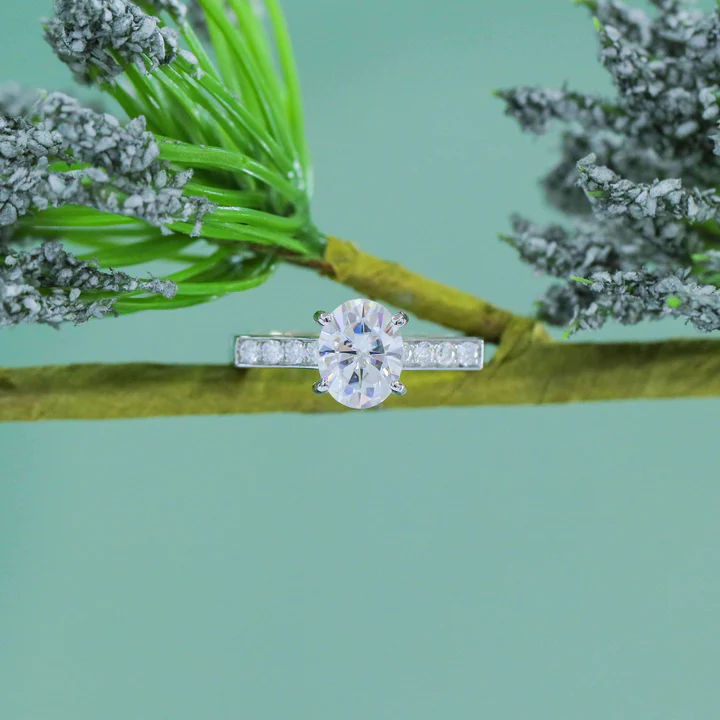 Doveggs vintage pave engagement ring only semi-mount only(Exclusively to DovEggs Stones)