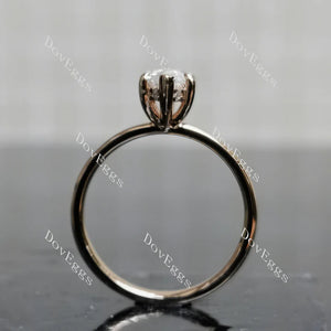 DovEggs solitaire engagement ring semi-mount only(Exclusively to DovEggs Stones)