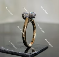 Doveggs solitaire engagement ring semi-mount only(Exclusively to DovEggs Stones)