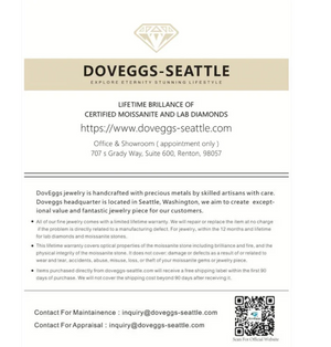 Doveggs solitaire split shank engagement ring semi-mount only(Exclusively to DovEggs Stones)