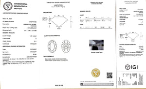 Doveggs 1.01 ct oval D color VS1 Clarity Excellent cut lab diamond stone(certified)