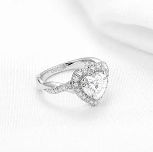 DovEggs halo engagement ring only semi-mount only(Exclusively to DovEggs Stones)