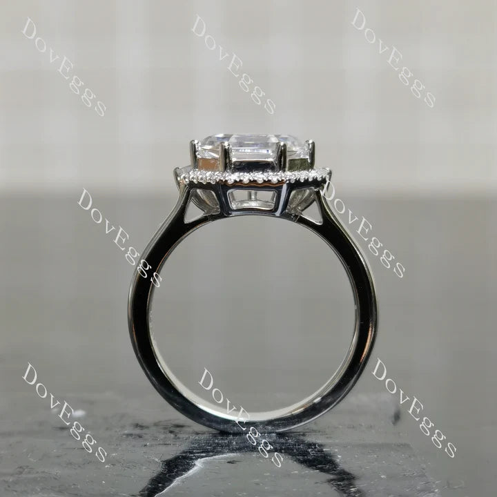 The Gatsby halo engagement ring semi-mount only(Exclusively to DovEggs Stones)