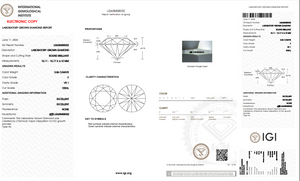 Doveggs 3.86ct round F color VS1 Clarity IDEAL cut lab diamond stone(certified)