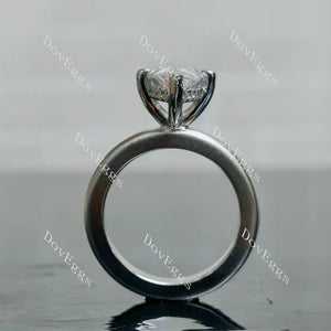 DovEggs hidden halo engagement ring only semi-mount only(Exclusively to DovEggs Stones)