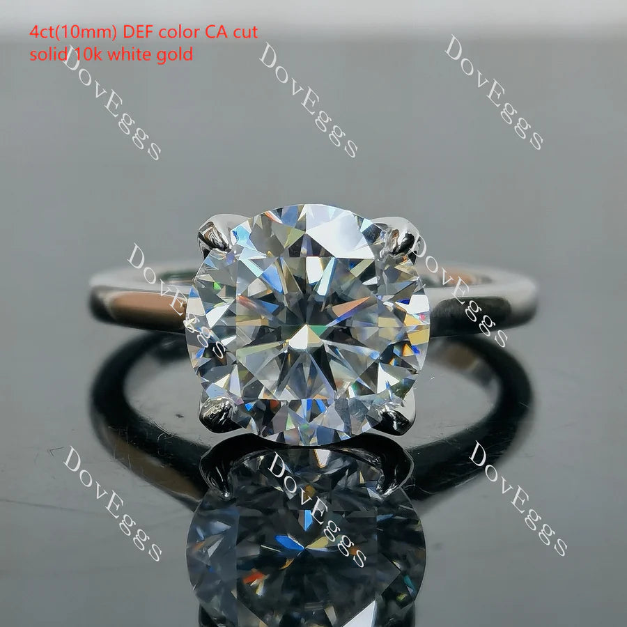 Doveggs solitaire engagement ring semi-mount only(Exclusively to DovEggs Stones)