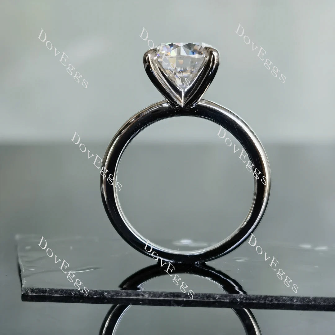 Doveggs solitaire engagement ring semi-mount only(Exclusively to DovEggs Stones)