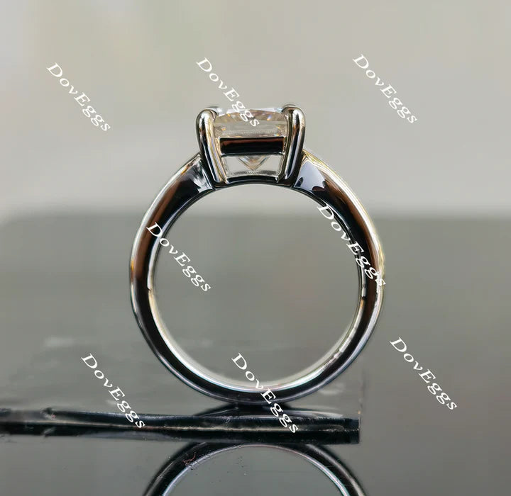 DovEggs half eternity pave engagement ring only semi-mount only(Exclusively to DovEggs Stones)