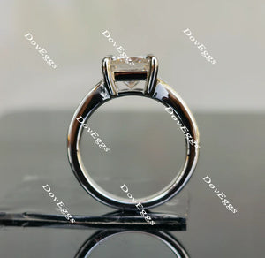 DovEggs half eternity pave engagement ring only semi-mount only(Exclusively to DovEggs Stones)