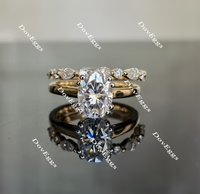 Doveggs solitaire engagement ring semi-mount only(Exclusively to DovEggs Stones)