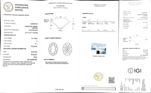 Doveggs 1.01ct oval G color VS1 Clarity Excellent cut lab diamond stone(certified)