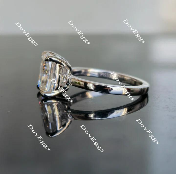 Doveggs solitaire engagement ring semi-mount only(Exclusively to DovEggs Stones)