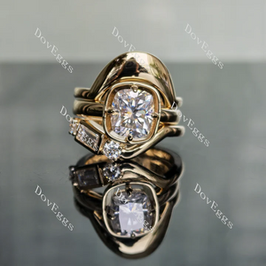 Doveggs solitaire engagement ring only semi-mount only(Exclusively to DovEggs Stones)