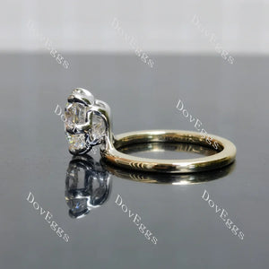 Doveggs solitaire engagement ring semi-mount only(Exclusively to DovEggs Stones)