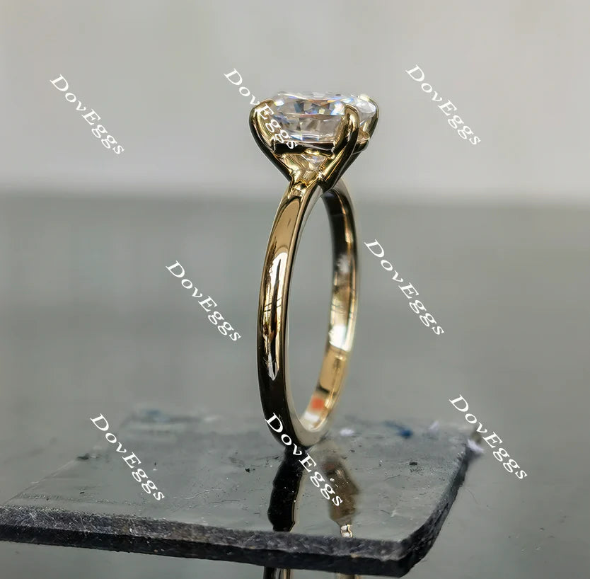 Bailey Jackson solitaire engagement ring semi-mount only(Exclusively to DovEggs Stones)