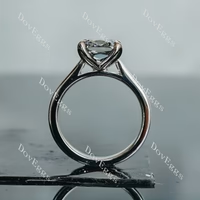 Doveggs solitaire engagement ring semi-mount only(Exclusively to DovEggs Stones)