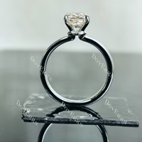 Doveggs solitaire engagement ring semi-mount only(Exclusively to DovEggs Stones)