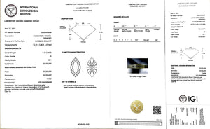 Doveggs 1.12ct Marquise E color VS1 Clarity Excellent cut lab diamond stone(certified)